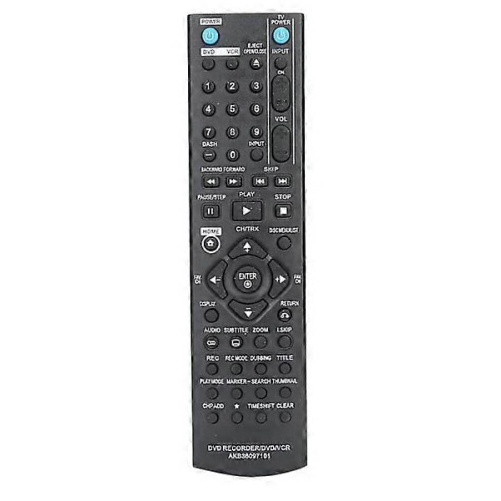 LG DVD/VIDEO/DVDR-inspelarens fjärrkontrollbyte