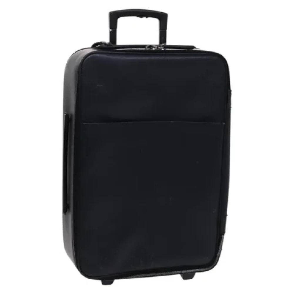 Louis Vuitton Vintage Pre-owned Laeder louis-vuitton-tasker - Vintage - Dame - Sort - ONE SIZE - Tyl