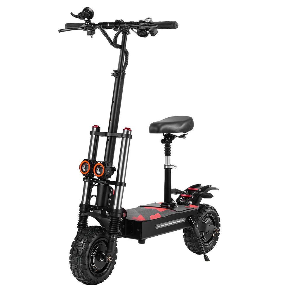 Boyueda S3-11 3000W*2 Dubbelmotor Elektrisk Skoter 60V38Ah Batteri 120KM Lång Räckvidd Hög Prestanda Hög Hastighet Off-Road 200KG Max Last E-Skoter