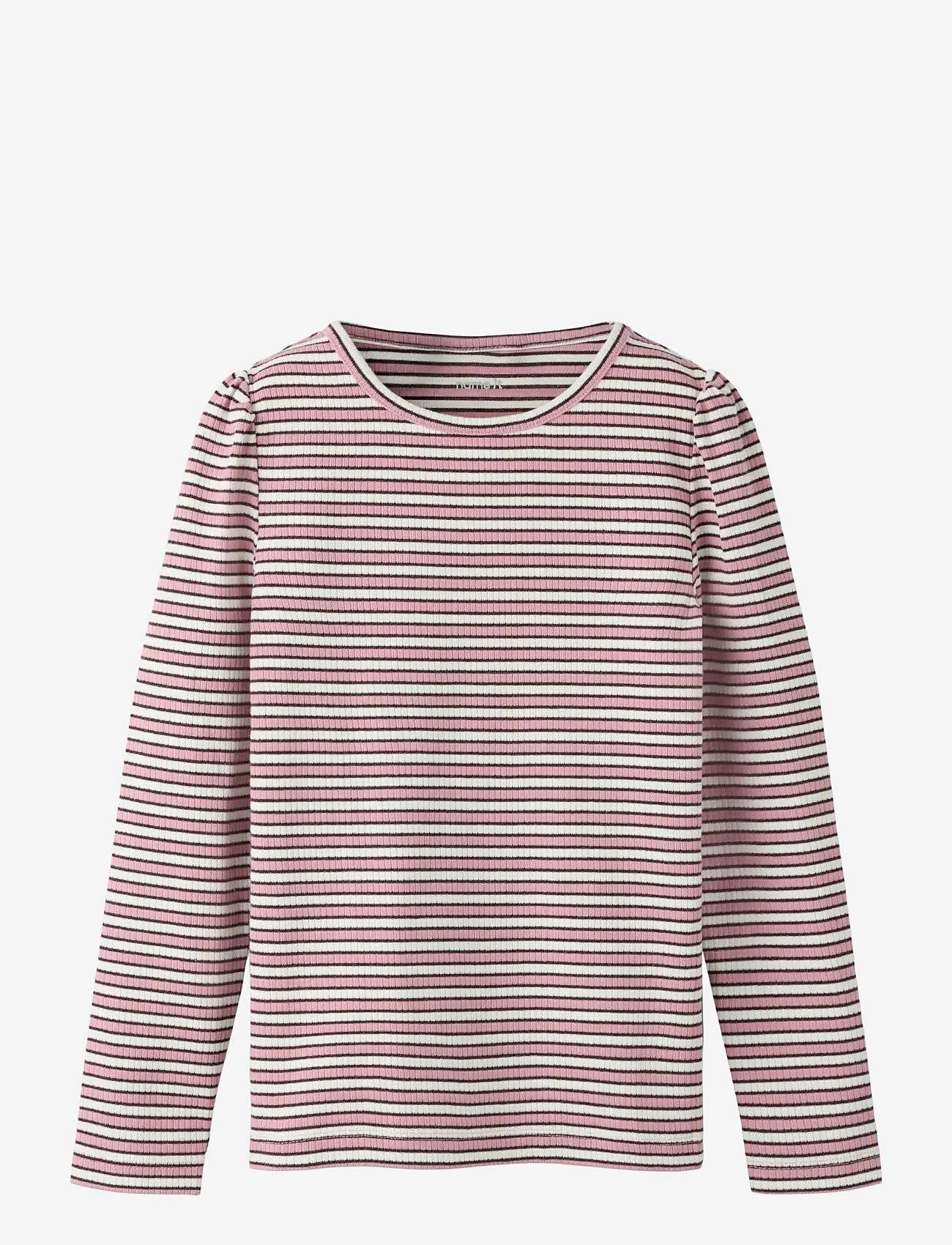 NAME IT Nmflana Ls Slim Top | Pink | 104