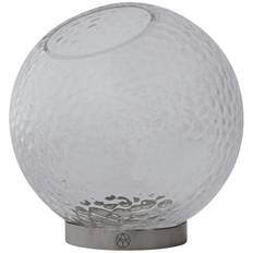 Aytm Globe Bubbles Vase Ø17 Cm / Sølv - Vaser Glas Klar - 510750000011