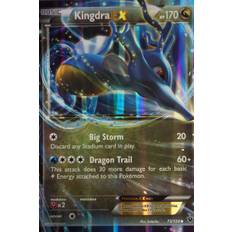 Pokémon Kingdra EX 73/124 stor - Pokemon kort - Stort/jumbo kort - Pocket Monster