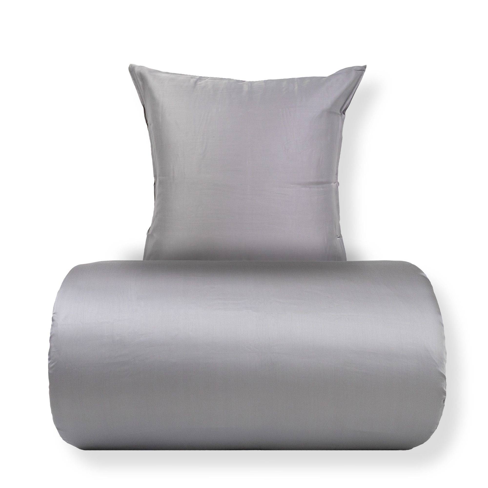 Bambus dobbelt sengetøj 240x220 cm - 100% bambus - Grå