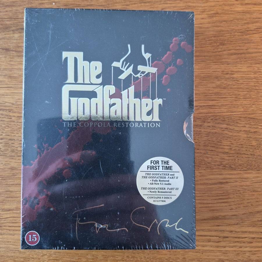 DVD- box The Godfather - The Coppola Restoration NY INPLASTAD