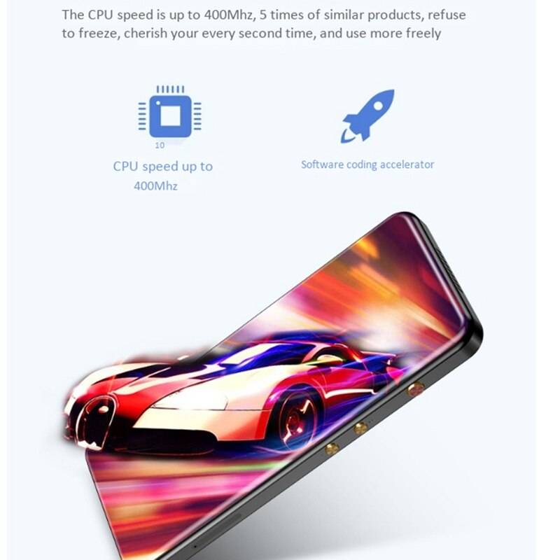 Musikspelare smart bluetooth mp4 3.5 tums stöd wifi internet walkman full sn mp5 kontakt sn spelare 8g