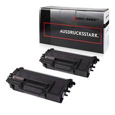 Logic-Seek 2X Toner kompatibel für TN3480 Doppelpack für Brother HL-L5100DN HL-L5100DNT HL-L5100DNTT MFC-L5750DW