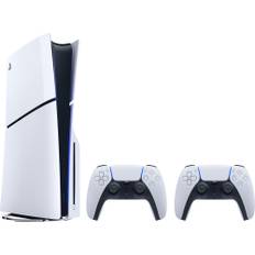 PlayStation 5 Slim Standard Edition konsol (med 2 kontroller)