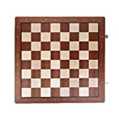 Schaakset Amter Magnetic Chess Set Folding International Chess Portable Chess Board Chess Set Folding Chess Board Crafted Chesspiece Folding Chess Set Houten bordspel