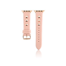 Apple Watch 8 / 9 Læderrem 41mm - Pink