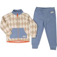 Fleece set Diamond Beige 98/104