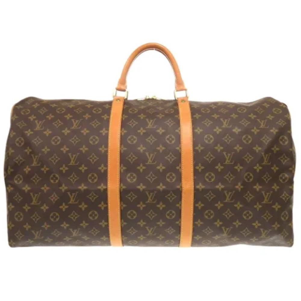 Louis Vuitton Vintage Pre-owned canvas håndtasker - Vintage - Herre - Brun - ONE SIZE -