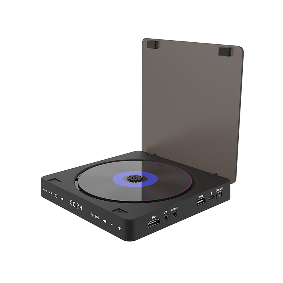 HD DVD/VCD-afspiller Bærbar video multifunktionel 1080P Mini Anti-Skip