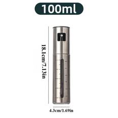 TEMU Bbq Baking Olive Oil Spray Bottle 304 Stainless Steel Oil Spray Bottle Vinegar Spray Bottles Bq Sprayer Seasoning Bottle