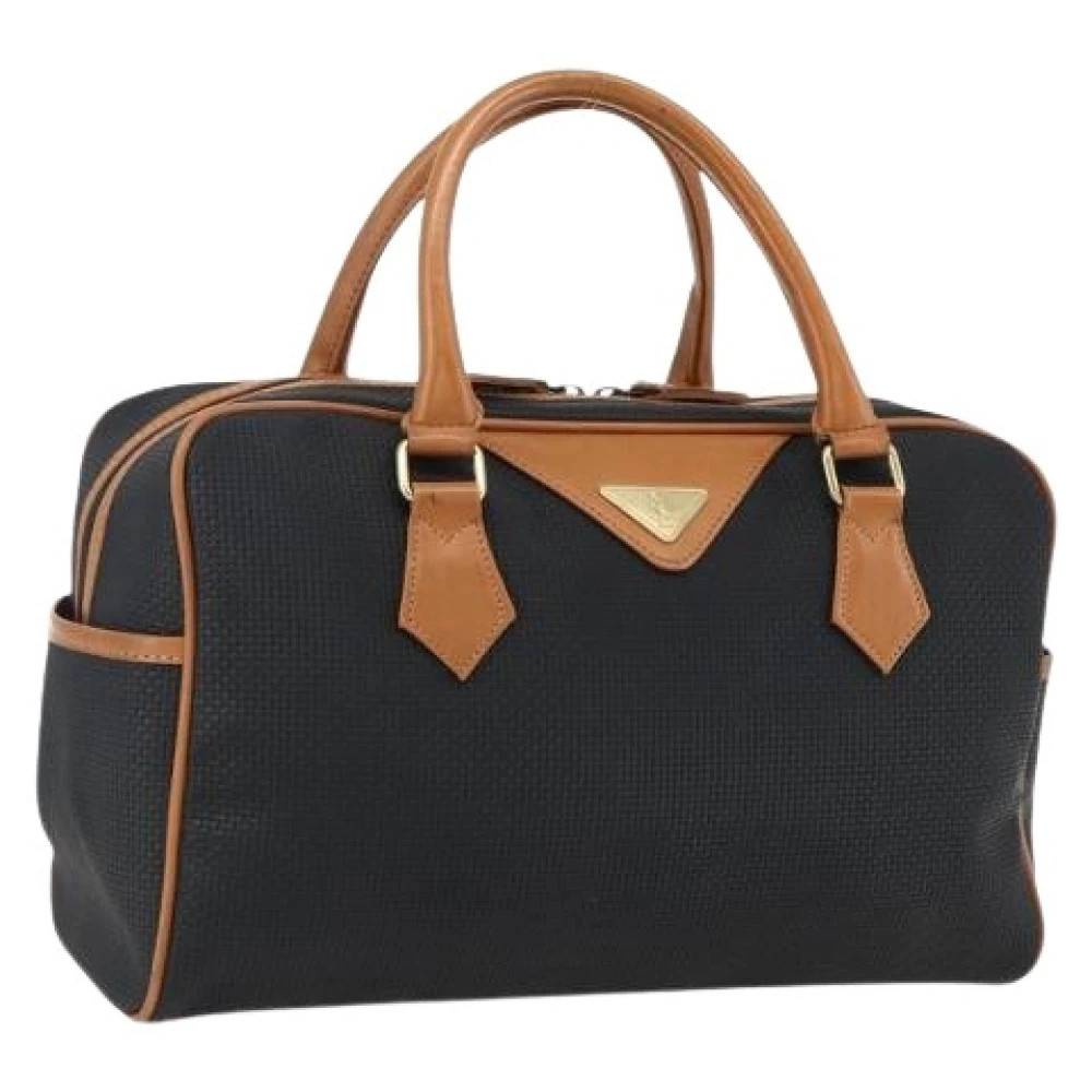 Saint Laurent Vintage Pre-owned Vintage Håndtaske - Vintage - Dame - Sort - ONE SIZE - Uld