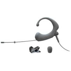 Que Audio DA12DL Single ear headworn microphone -45dB (Omni) Petite Black