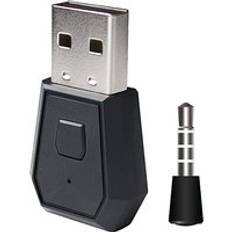 Trådlös adapter 4.0 + edr dongelmottagare usb bluetooth adapter dongelmottagare och sändare för ps4 trådlösa headset