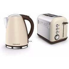 Morphy Richards Sand Accents Jug Kettle & 2 Slice Toaster Set