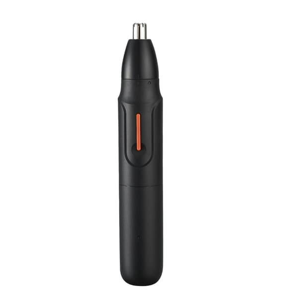 näs- och öronhårstrimmer anti-kläm för säker trimning, titanstålblad, Type-C snabbladdning, avtagbart tvättbart huvud, 300 mAh, 3 w 5 v