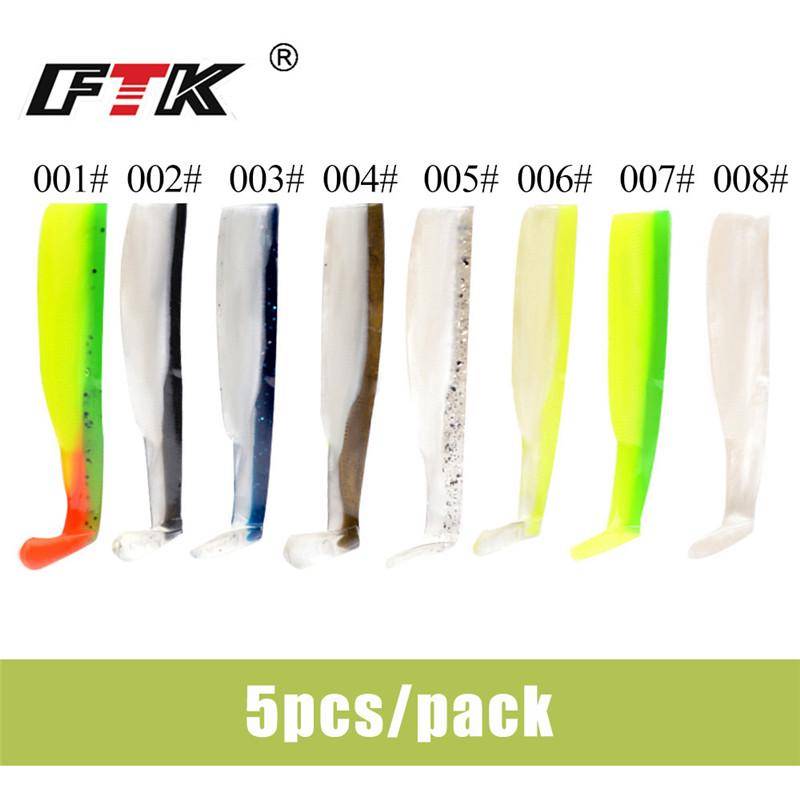 Ftk Preto Minnow Jig Cabeça Isca De Pesca Pique Macio Isca 5g/12g/ 25g Baixo Pesca Shad Isco Suave Barco Código Seabass Isca Para Zand