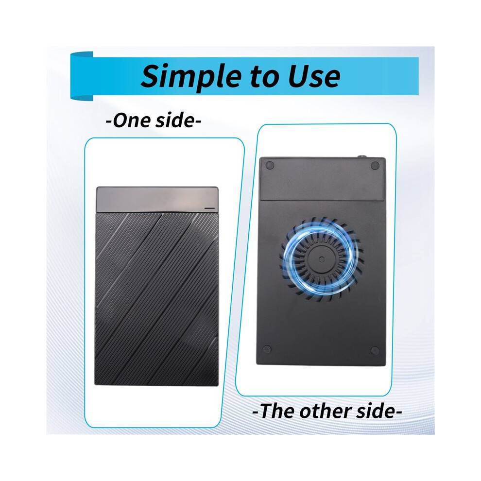 2.5/3.5 Inch HDD Case USB 3.0 External Hard Drive Box Tool-Free Install  to USB Hard Drive for Laptop US Plug