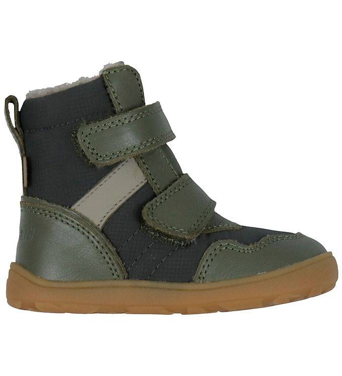 Bisgaard Vinterstøvler - Timo Tex - Barefoot - Green - Bisgaard - 27 - Vinterstøvle