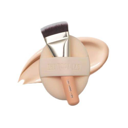 THE TOOL LAB - All Day Cover Duo - 1 Brush + 1 Puff + 1 Case - No Color