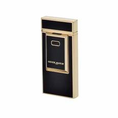 Silver Match Electronic Arc Lighter Flame Gold