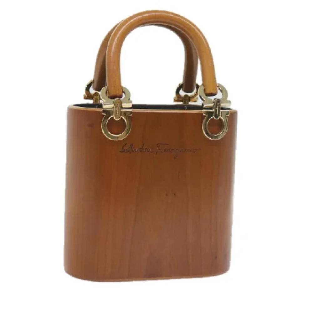 Salvatore Ferragamo Pre-owned - Pre-owned Tyg handvskor Vintage - Dam - ONE Size -