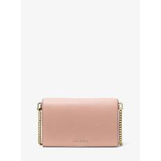 MK Jet Set Medium Pebbled Leather Crossbody Bag - Pink - Michael Kors - ONE SIZE