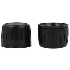 Healthwell PURE Kapsyl PET/Glas, 28 mm, Svart