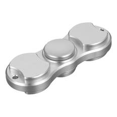 Fidget Spinner Metall - Grå/Silver