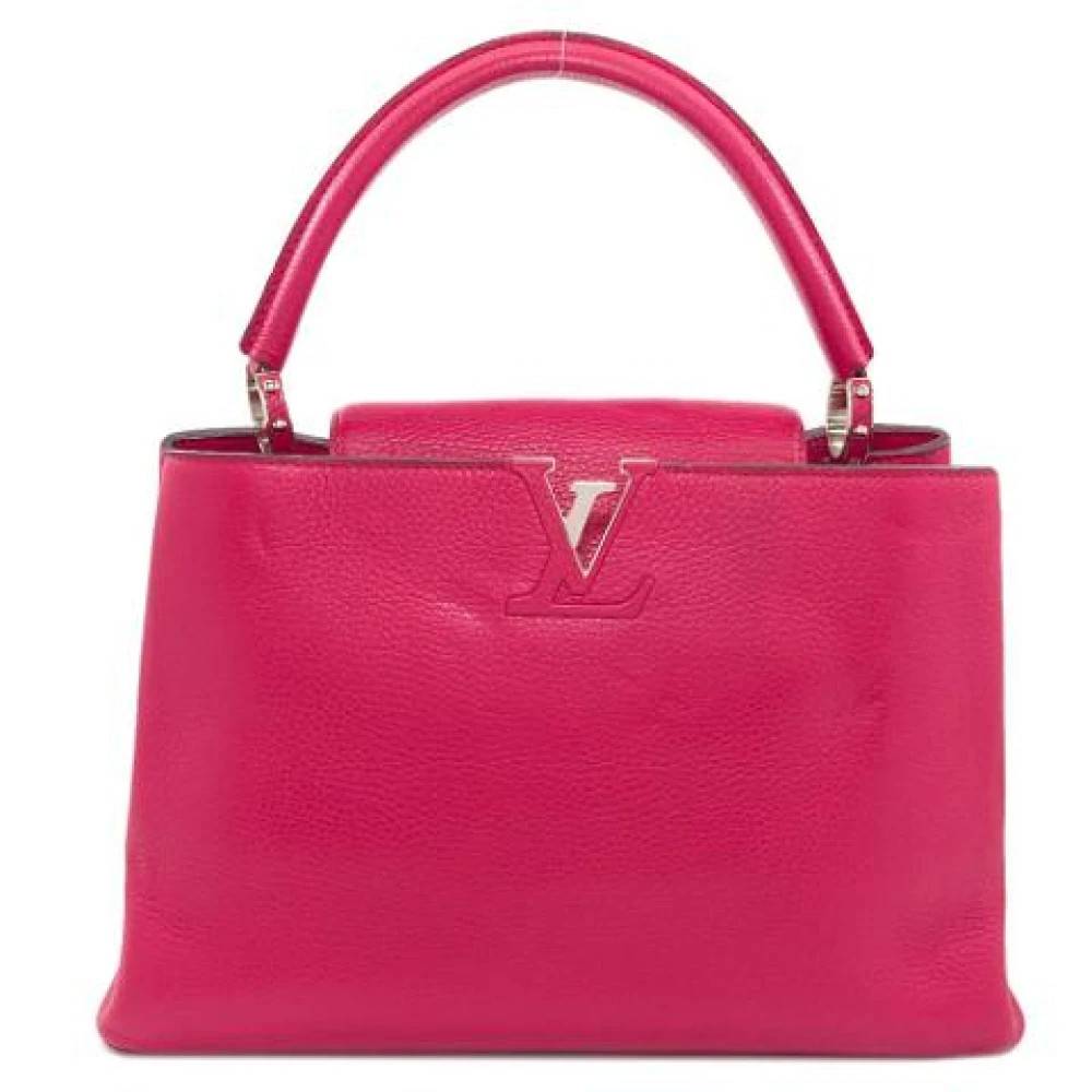 Louis Vuitton Vintage Pre-owned Vintage Håndtaske - Vintage - Dame - Lyserød - ONE SIZE - Læder