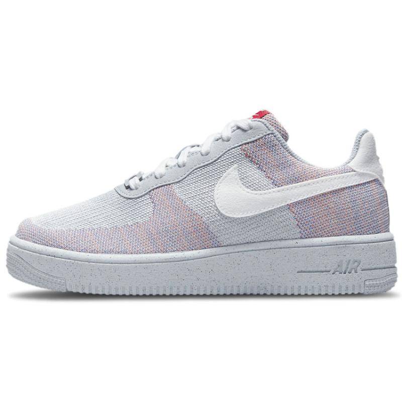 Nike Air Force 1 Low Crater Flyknit Varggrå Sneakers DC4831-002 cm
