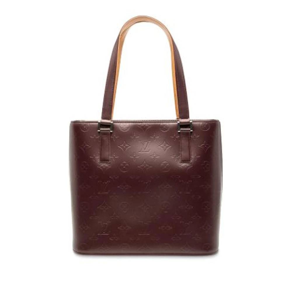 Louis Vuitton Vintage Pre-owned Læder Tote - Vintage - Dame - Rød - ONE SIZE - Læder