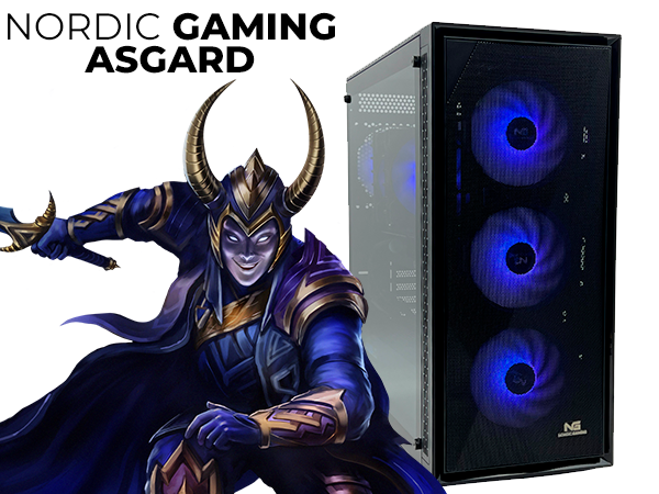 Nordic Gaming Asgard Loke V3 Gaming PC | i5 16GB RTX 5060 Ti 1TB --> I lager, forväntat leveransdatum hos dig 20-04-2026