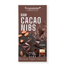 Choklad Mörk 75% Kakaonibs 60 gram