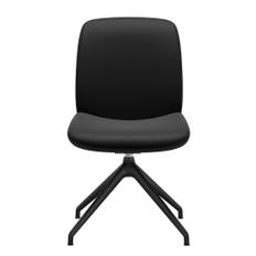 Stol Stressless Bay V2 L låg D350 utan armstöd - läder Batick new caramel/mattsvarta ben