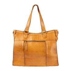 RE:DESIGNED, Taske, Dame, Brun, ONE SIZE, Uld, Klassisk læder skuldertaske