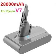 Dyson v7 batteri 21.6v 98000 mah li-lon uppladdningsbart batteri för dyson v7 batteri animal pro dammsugare byte