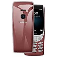 för Nokia 8210 4G ultratunt telefonfodral, gelpudding mjukt silikon telefonfodral för Nokia 8210 4G 2,8 tum (genomskinlig)