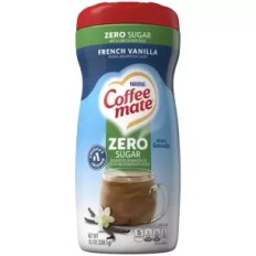 Coffee Mate Sugar Free French Vanilla Powder Coffee Creamer