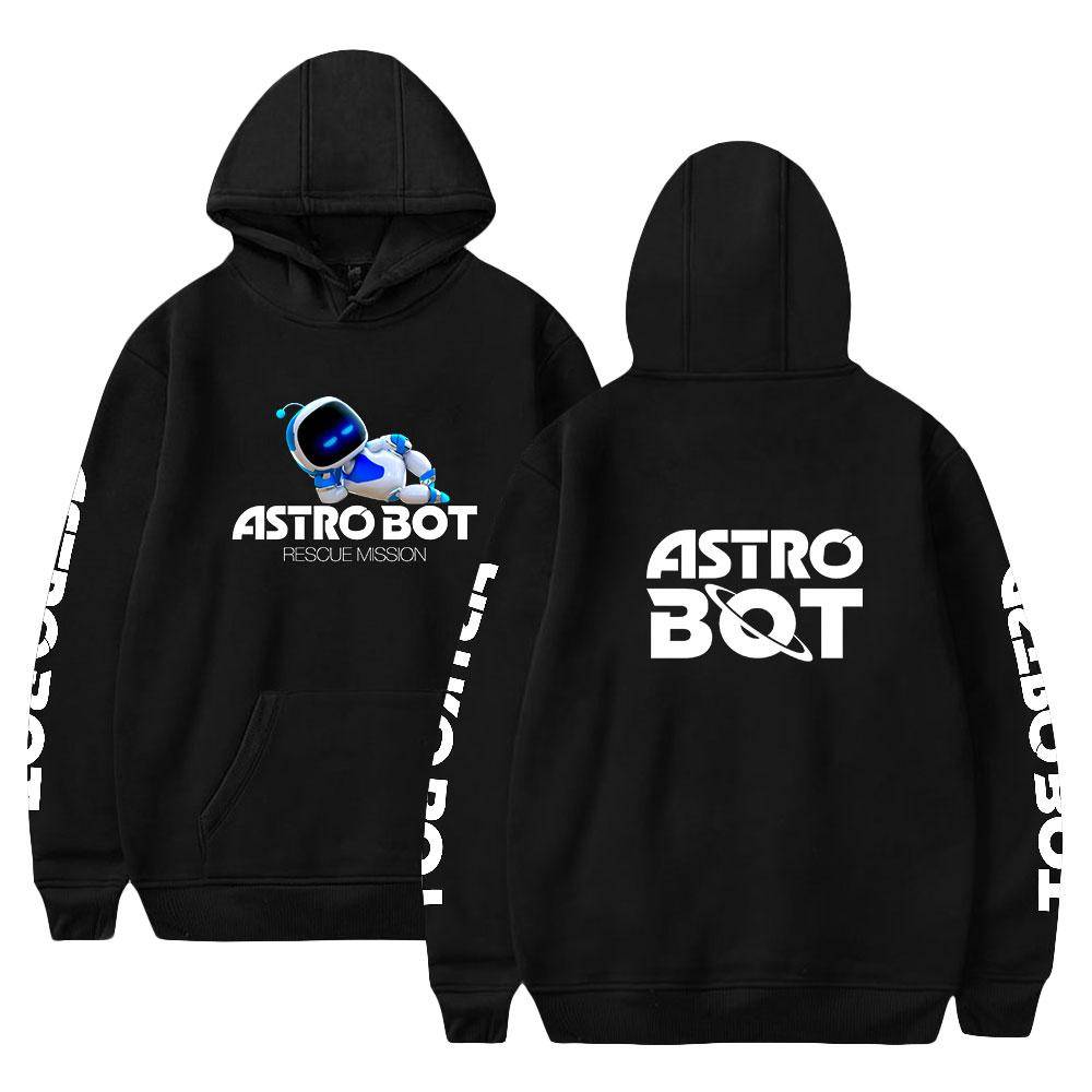 Luvtröja för herr, dam Astro Bot Anime-huvtröjor Anime Streetwear Harajuku Casual-tryckt huvtröja cm marinblå färg