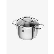 Zwilling Gryta med glaslock hög - Stekpannor & Kokkärl - SILVER / silver