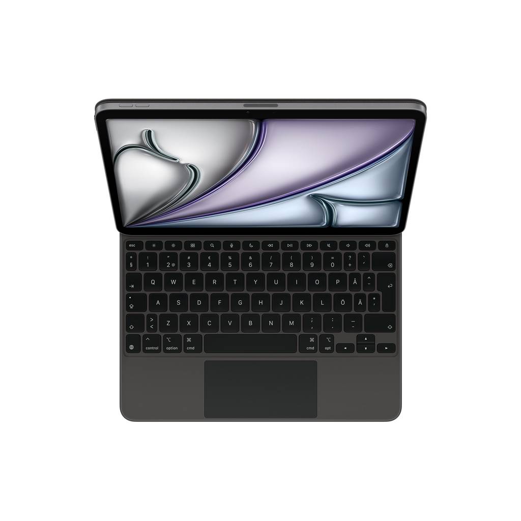 Apple Magic Keyboard till iPad Air 11 tum (M4) – svenskt – svart