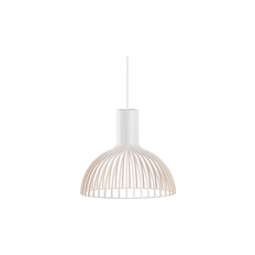 Secto Design - Victo 4251 pendel - Ø45 cm - Hvid lamineret - hvid ledning & baldakin