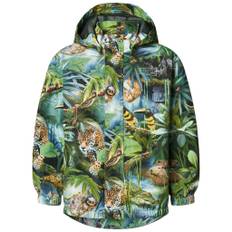 Molo Waiton Rain Jacket Jungle Life 98/104 cm  Grön  98/104 cm  Unisex