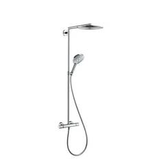 hansgrohe Raindance Select S 300 1jet showerpipe med term krom