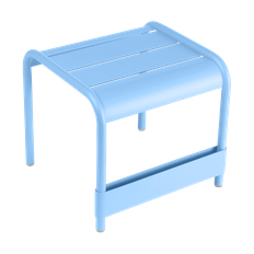 Fermob Luxembourg bord/fotpall Maya blue, small