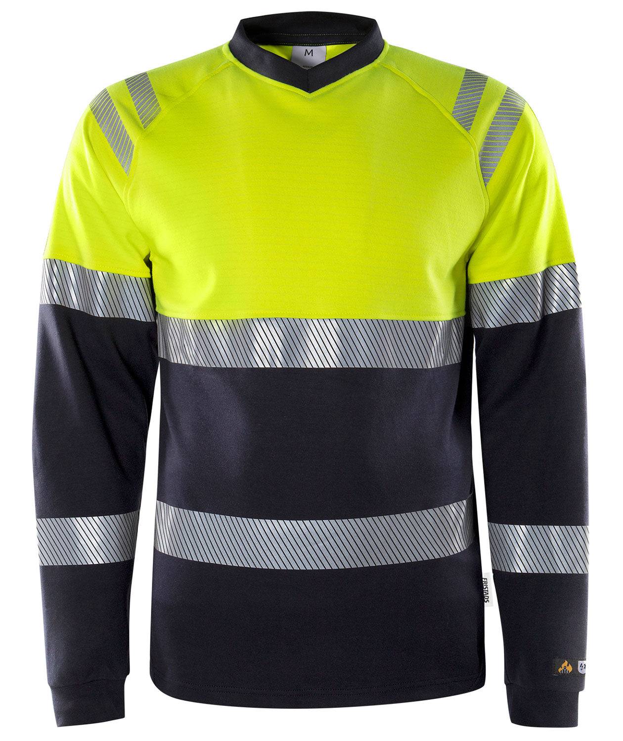 Fristads T-shirt 133268 HiVis kl.1, flammehæmmende, gul XS