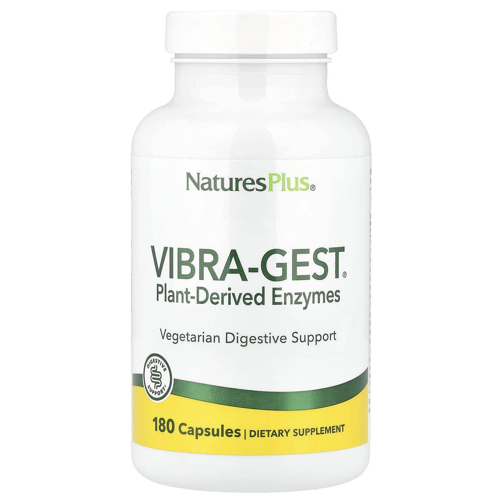 Vibra-Gest®, Plant-Based Enzyme, 180 Capsules